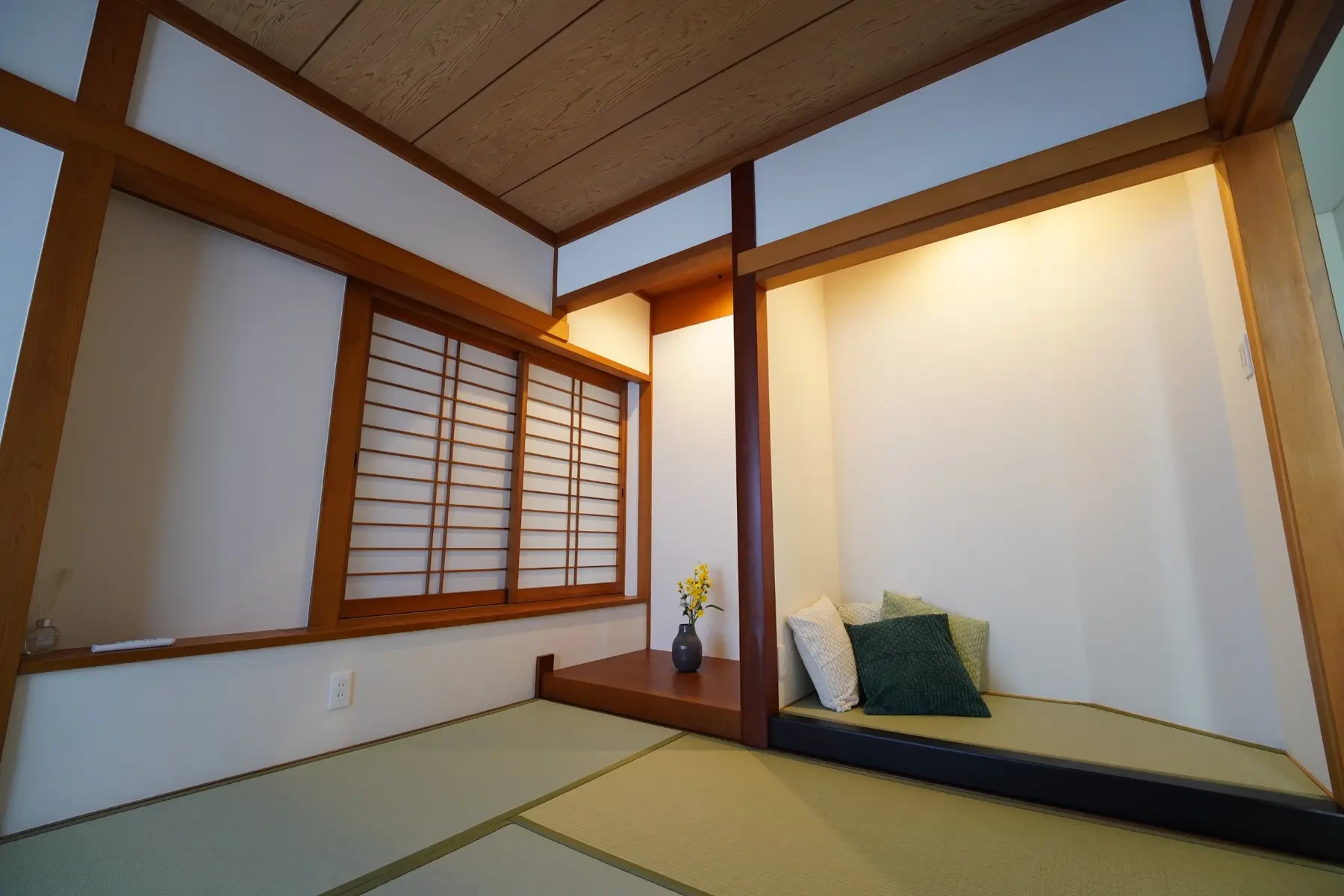 和室1｜布団なしの畳の部屋
